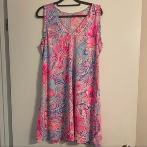 Lilly Pulitzer Aron Swing Dress Size XL EUC
